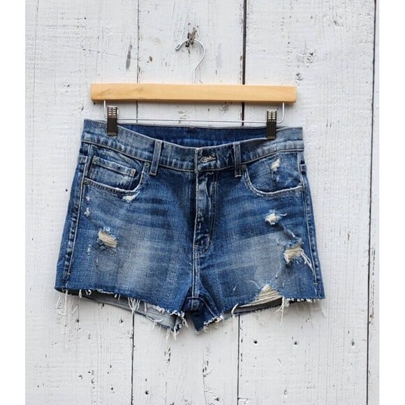 Pistola Pants - Pistola Women's Medium Wash Relaxed Jean Shorts Sz 31 / 10-12 PLEASE READ